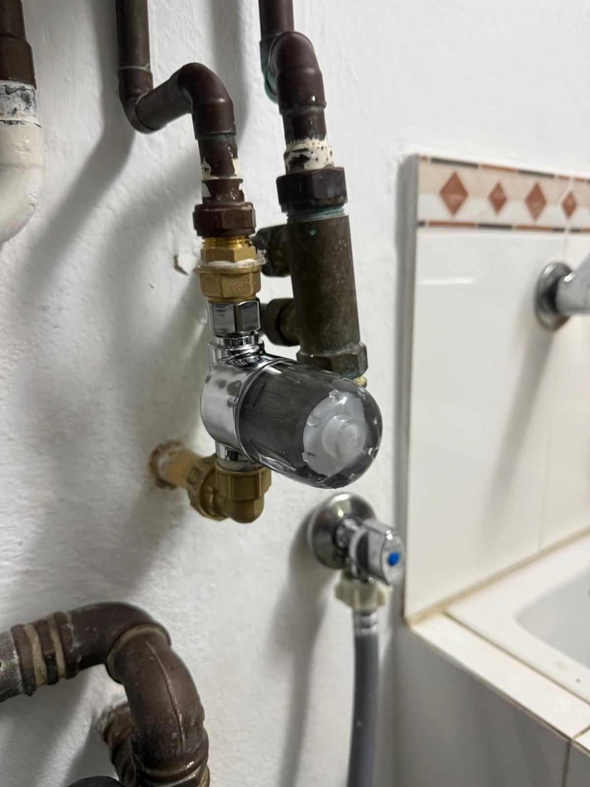 trabajo fontanería realizado en palma de mallorca